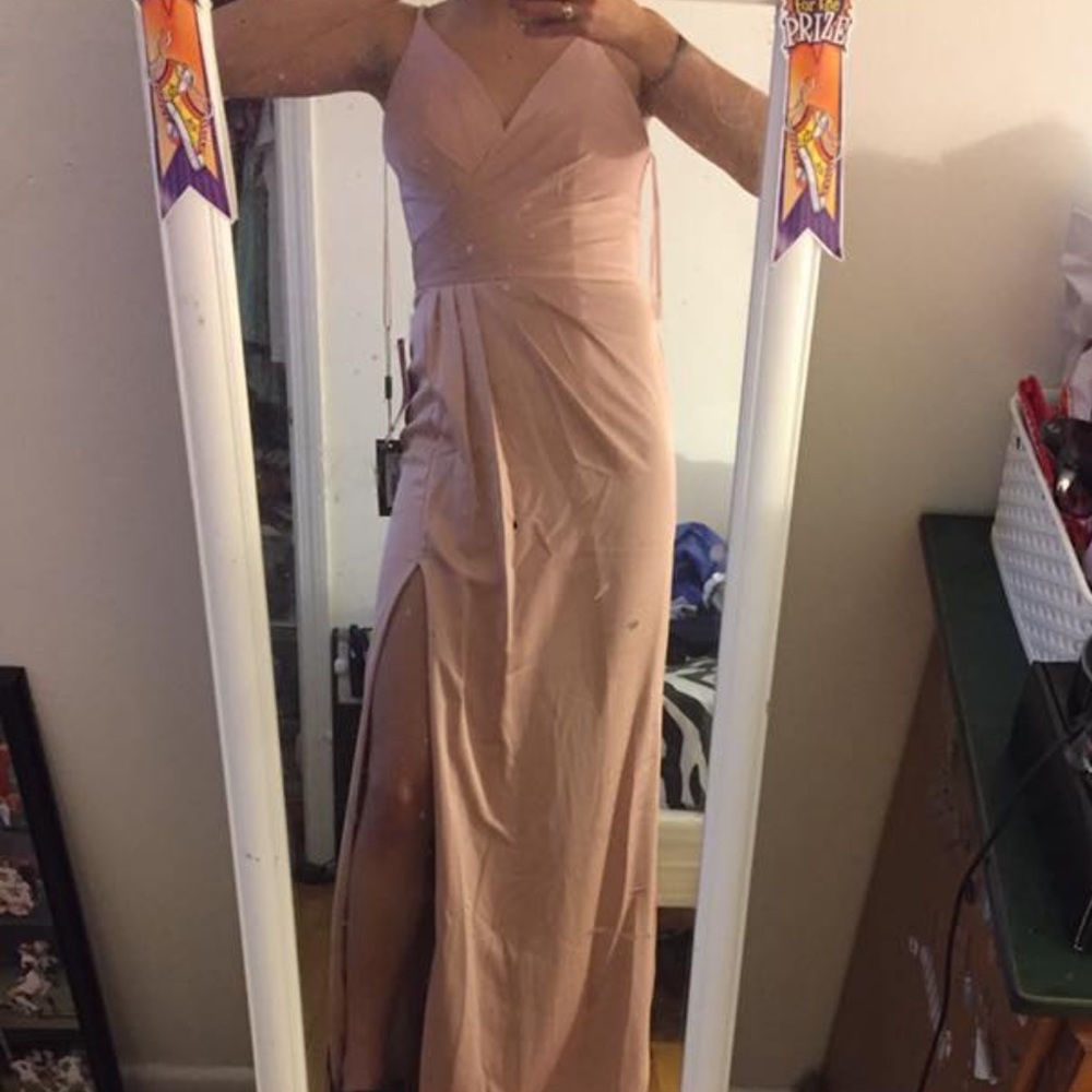 BLUSH PROM DRESS SIZE 4